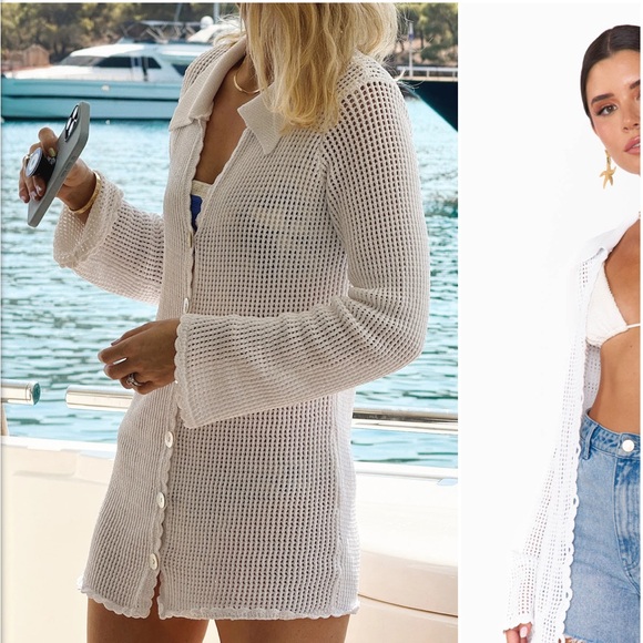 Show Me Your MuMu White Swim Coverup - Picture 5 of 6